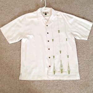 Tommy Bahama 100% silk shirt